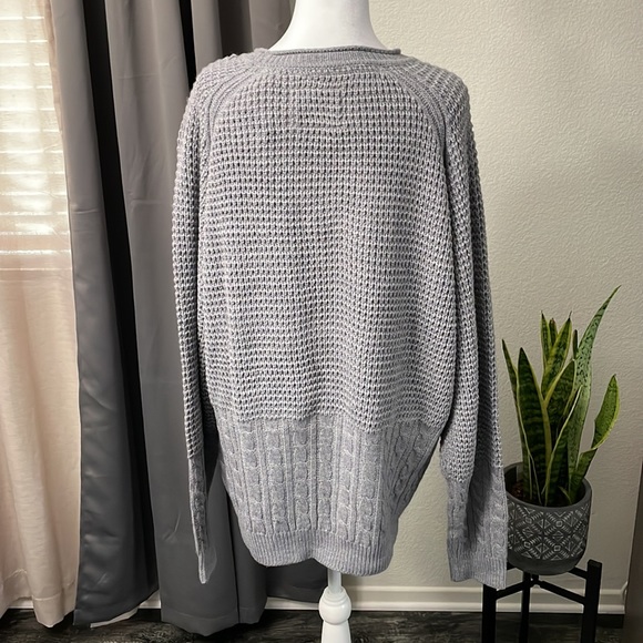 Weatherproof, vintage sweater, color fog, heather size extra large 100% acrylic - Picture 5 of 10